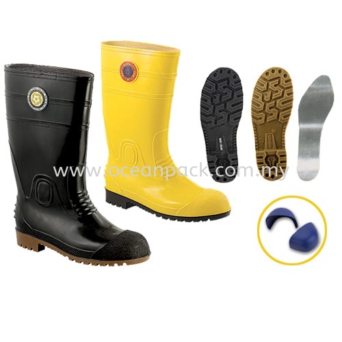 M8000 STC BLACK Rubber Boots Selangor, Malaysia, Kuala Lumpur (KL), Rawang Supplier, Suppliers, Supply, Supplies | Ocean Packaging Sdn Bhd