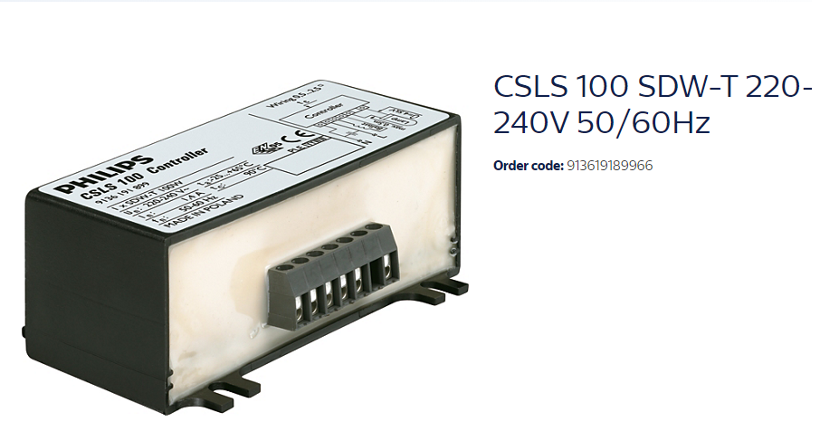 PHILIPS CSLS 100 SDW-T 220-240V 50/60Hz 913619189966