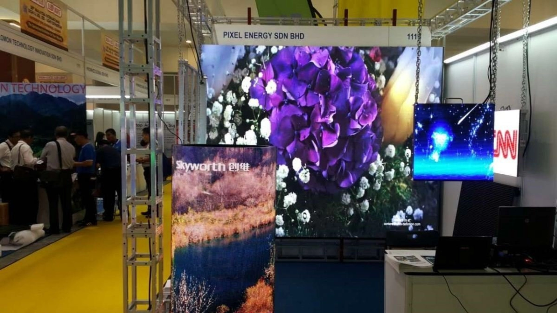 27~30 JULY 2017 - Participated the Led Screen Exhibition at PWTC