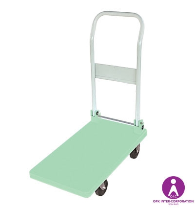 QUALITY HAND TROLLEY WITH STAINLESS STEEL HANDLES, STEEL PLATFORM, CAPACITY 150KG SIZE: 400MM X 700MM, MODEL HT150 (MADE IN MALAYSIA). MATERIAL HANDLING EQUIPMENTS OTHER TOOLS Singapore, Kallang Supplier, Suppliers, Supply, Supplies | DIYTOOLS.SG