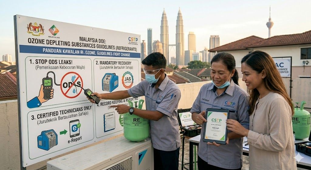 ozone depleting substances guidelines Malaysia DOE
