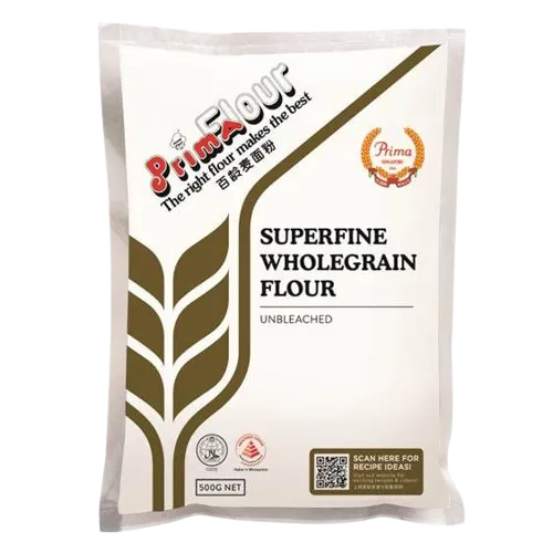 PRIMA SUPERFINE WHOLEGRAIN FLOUR 500G/ 1CTN