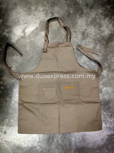 Cotton Apron Khaki Apron Baju Uniform Custom KL PJ  Malaysia, Selangor, Kuala Lumpur (KL), Petaling Jaya (PJ) Supplier, Suppliers, Supply, Supplies | Duo Express