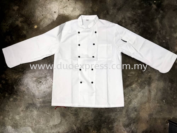 Chef Coat  Baju Chef Baju Uniform Custom KL PJ  Malaysia, Selangor, Kuala Lumpur (KL), Petaling Jaya (PJ) Supplier, Suppliers, Supply, Supplies | Duo Express