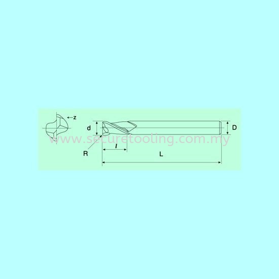 S.A.P S2018 NOSE CUTTER TYPE – 2/4 Flutes