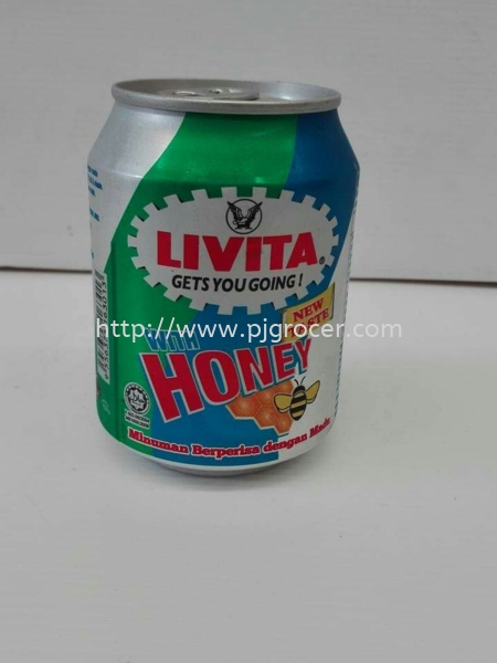 Livita with honey can 250ml  Livita Non-Carbonated Beverages Petaling Jaya (PJ), Selangor, Malaysia, Kuala Lumpur (KL) Supplier, Suppliers, Supply, Supplies | PJ GROCER SDN BHD