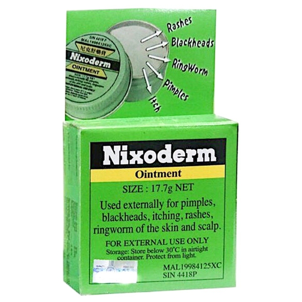 NIXODERM OINTMENT 17.7G FACE PERSONAL CARE Puchong, Selangor, Kuala Lumpur (KL), Malaysia Wholesaler, Supplier, Supplies, Supply | NANG HIN MEDICAL SDN BHD