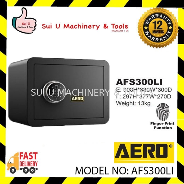 AERO AFS300LI Economic & Fire Safe Smart Secure Safes Security Safes Safety Box Safety & Security Kuala Lumpur (KL), Malaysia, Selangor, Setapak Supplier, Suppliers, Supply, Supplies | Sui U Machinery & Tools (M) Sdn Bhd