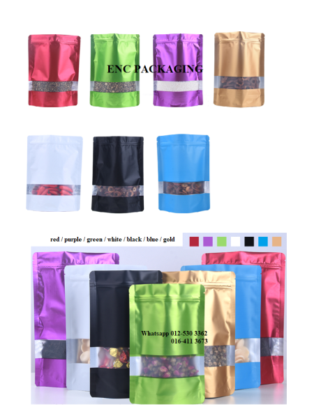 14cm*20cm Gold  Colour win foil bag Foil bag Penang (Pulau Pinang), Butterworth, Malaysia. Manufacturer, Supplier, Supply, Supplies | ENC Packaging Enterprise