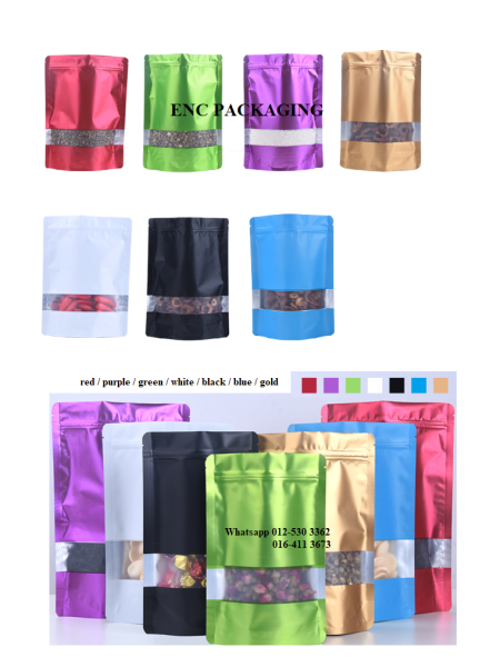 15cm*22cm Purple Colour win foil bag Foil bag Penang (Pulau Pinang), Butterworth, Malaysia. Manufacturer, Supplier, Supply, Supplies | ENC Packaging Enterprise