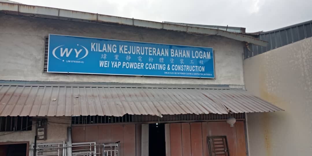 Wei Yap Powder Coating & Construction Polycarbonate Signage