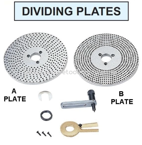 VERTEX Special Accessories (Dividing Plates, Tailstock, Flange)