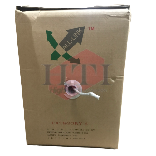 CAT6 UTP ALL-LINK CAT6 305M FULL COPPER LAN CABLE Network/ LAN Cable Networking Products Johor Bahru (JB), Malaysia Suppliers, Supplies, Supplier, Supply | ALLNET SYSTEMS SDN BHD