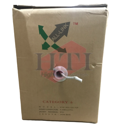 CAT6 UTP ALL-LINK CAT6 305M FULL COPPER LAN CABLE Network/ LAN Cable Networking Products Johor Bahru (JB), Malaysia Suppliers, Supplies, Supplier, Supply | HTI SOLUTIONS SDN BHD