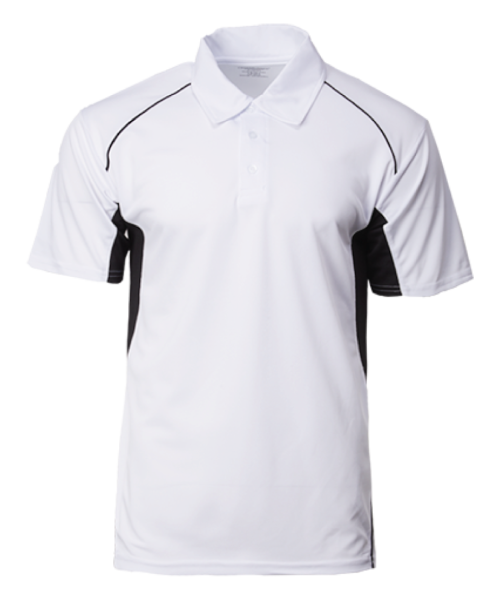 CRP 1303 White-Black CrossRunner Dry Fit Polo Shirt Johor Bahru (JB), Malaysia, Kuala Lumpur (KL), Selangor, Singapore Supplier, Suppliers, Supply, Supplies | M Sport Apparel