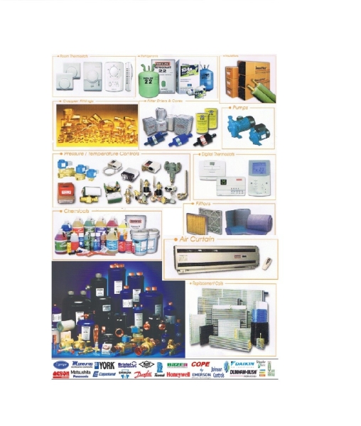 PARTS AND ACCESSORIES PARTS & ACCESSORIES Malaysia Supplier, Suppliers, Supply, Supplies | World Hvac Engrg Sdn Bhd