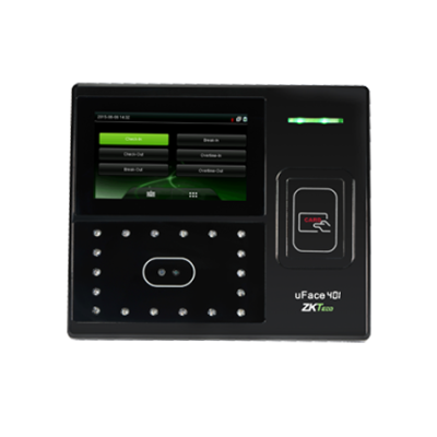 uFace 401 / 402. ZKTeco Multi-Biometric Time Attendance and Access Control Terminal