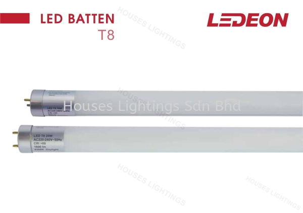 LED Batten T8 Ledeon 10W 20W 2FT 4FT Led T8 Tube Selangor, Malaysia, Kuala Lumpur (KL), Puchong Supplier, Suppliers, Supply, Supplies | Houses Lightings Sdn Bhd