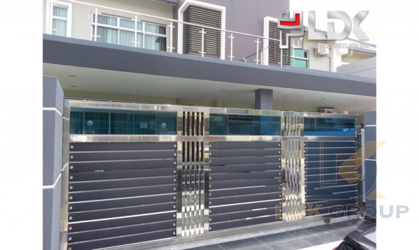 LDK GATE022 LDK STAINLESS STEEL GATE Johor Bahru (JB), Malaysia, Kulai Supplier, Manufacturer, Supply, Supplies | LDK Stainless Steel Sdn Bhd