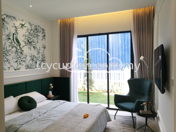 Curtain design guest room Curtain Selangor, Malaysia, Kuala Lumpur (KL), Puchong Supplier, Suppliers, Supply, Supplies | LCY Curtain & Blinds