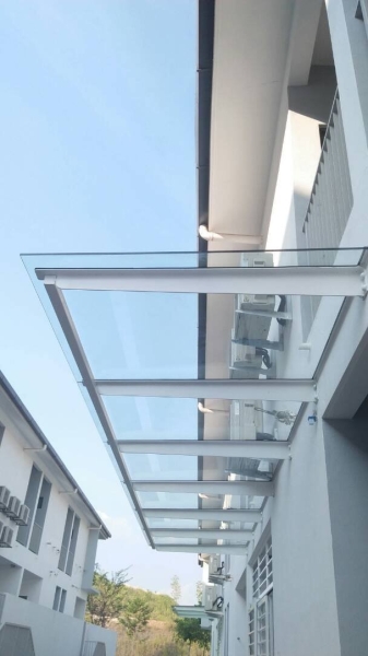  Tempered Glass Awning Selangor, Malaysia, Kuala Lumpur (KL), Shah Alam Supplier, Suppliers, Supply, Supplies | Supra Aluminium Sdn Bhd