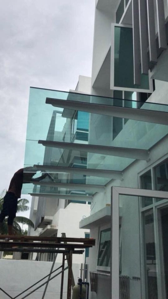  Tempered Glass Awning Selangor, Malaysia, Kuala Lumpur (KL), Shah Alam Supplier, Suppliers, Supply, Supplies | Supra Aluminium Sdn Bhd