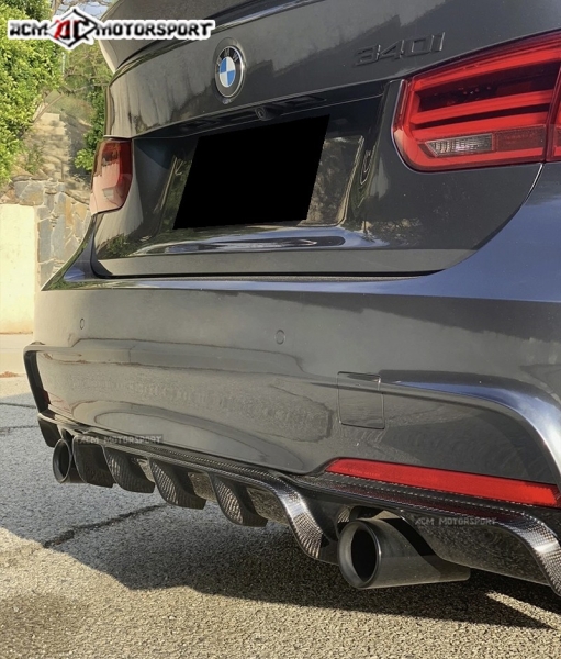 BMW F30 m sport Performance twin outlet carbon rear difusser 3 Series F30 BMW Balakong, Selangor, Kuala Lumpur, KL, Malaysia. Body Kits, Accessories, Supplier, Supply | ACM Motorsport