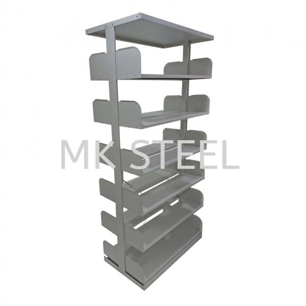 DOUBLE SIDED LIBRARY NO END PANEL  Library & Book Trolley Malaysia, Selangor, Kuala Lumpur (KL), Sungai Buloh Manufacturer, Supplier, Supply, Supplies | MK STEEL HARDWARE SDN BHD