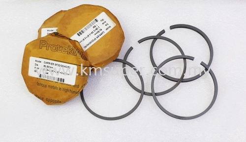 5F20481-CARRIER CARLYLE 5F OPEN TYPE COMPRESSOR PISTON RING KIT (8PCS EACH OIL & COMP RING/BOX)