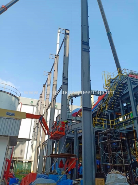  JB Cocoa Boiler House (PTP) Structure Steel Works Selangor, Malaysia, Kuala Lumpur (KL), Kajang Fabrication, Service | Kejuruteraan Cheng Kung Sdn Bhd