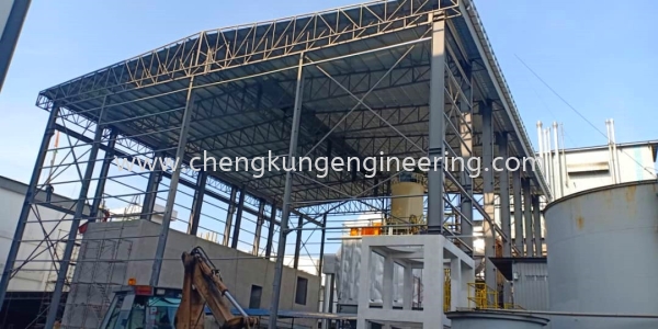  JB Cocoa Boiler House (PTP) Structure Steel Works Selangor, Malaysia, Kuala Lumpur (KL), Kajang Fabrication, Service | Kejuruteraan Cheng Kung Sdn Bhd