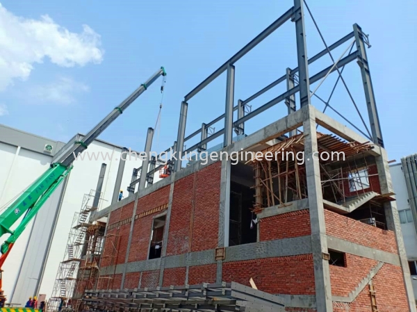  JB Cocoa Boiler House (PTP) Structure Steel Works Selangor, Malaysia, Kuala Lumpur (KL), Kajang Fabrication, Service | Kejuruteraan Cheng Kung Sdn Bhd