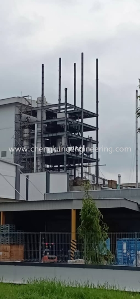  JB Cocoa Butter Tower (PTP) Structure Steel Works Selangor, Malaysia, Kuala Lumpur (KL), Kajang Fabrication, Service | Kejuruteraan Cheng Kung Sdn Bhd