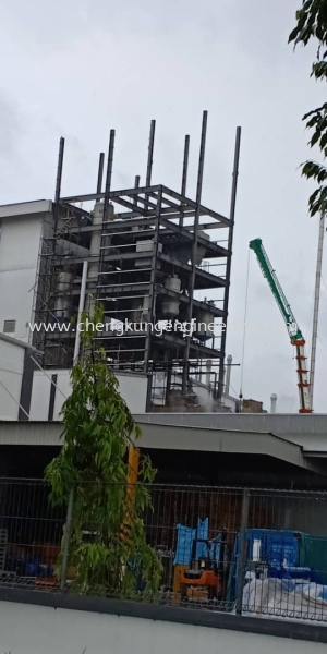  JB Cocoa Butter Tower (PTP) Structure Steel Works Selangor, Malaysia, Kuala Lumpur (KL), Kajang Fabrication, Service | Kejuruteraan Cheng Kung Sdn Bhd