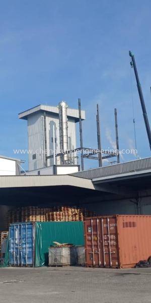 JB Cocoa Butter Tower (PTP) Structure Steel Works Selangor, Malaysia, Kuala Lumpur (KL), Kajang Fabrication, Service | Kejuruteraan Cheng Kung Sdn Bhd