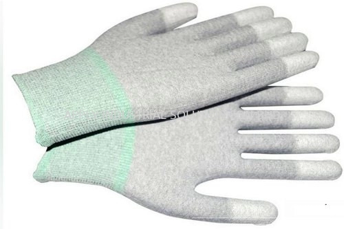 Anti Static PU Finger Top Fit Glove