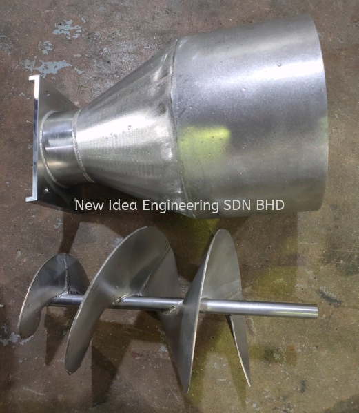 Stainless steel sprial pot Mechanical engineering Penang, Malaysia, Bukit Mertajam Supplier, Suppliers, Supply, Supplies | New Idea Engineering Sdn Bhd