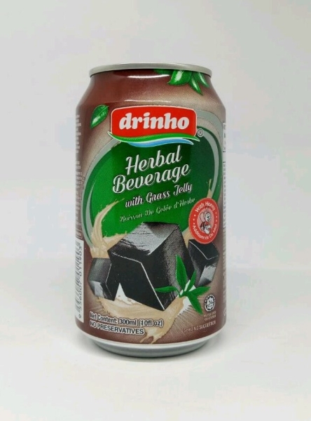 Drinho Grass Jelly (300 ml)  Drinho Canned Drinks Johor, Kulai, Malaysia Supply Supplier Suppliers | NJ Nature Juice Sdn Bhd