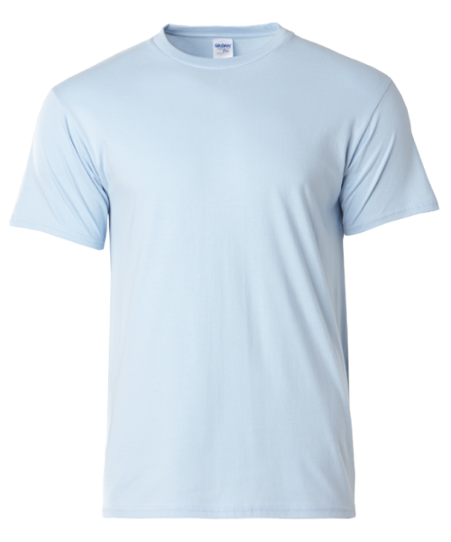 63000 69C Light Blue SoftStyle 150g 63000 Gildan Cotton Round Neck Tee Johor Bahru (JB), Malaysia, Kuala Lumpur (KL), Selangor, Singapore Supplier, Suppliers, Supply, Supplies | M Sport Apparel