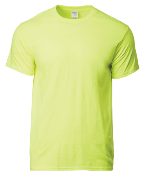 76000 188C Safety Green Premium  cotton 180g 76000 Gildan Cotton Round Neck Tee Johor Bahru (JB), Malaysia, Kuala Lumpur (KL), Selangor, Singapore Supplier, Suppliers, Supply, Supplies | M Sport Apparel