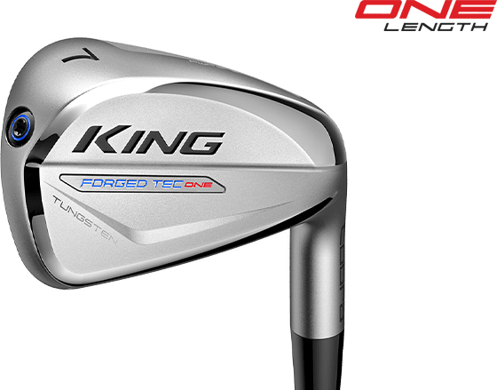 KING Forged Tec ONE Length Irons 5-9,PW NS PRO 950GH R FLEX 6 PIECES IRONS