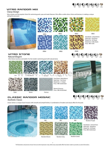  Pool Tiles Swimming Pool Tiles Malaysia, Johor Bahru (JB), Pandan, Nusajaya, Pasir Gudang Supplier, Importer, Wholesaler, Supply | Mastile Interconcept Sdn. Bhd.