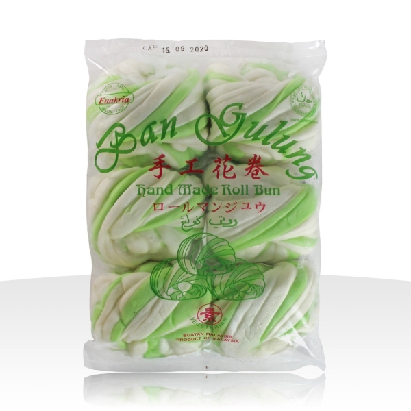 Roll Bun-Pandan (6pcs) Bun / Mantou Selangor, Malaysia, Kuala Lumpur (KL), Kepong Supplier, Delivery, Supply, Supplies | H&H FROZEN WHOLESALE