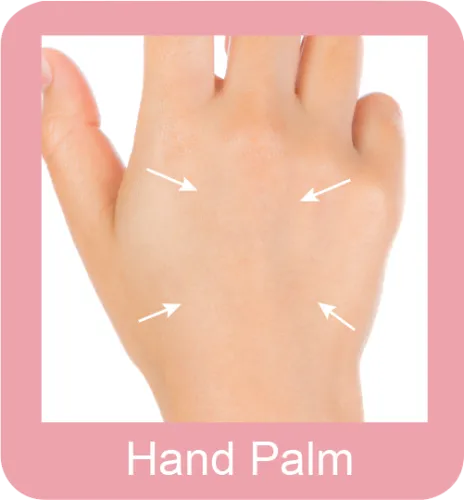 Permanent hair removal hand