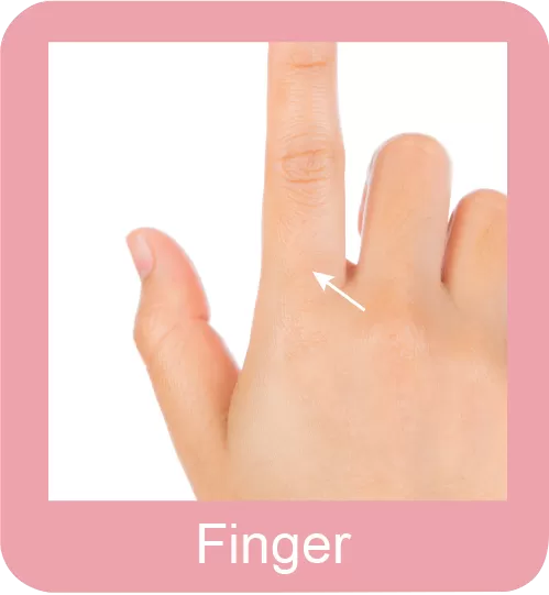 Hair Removal Fingers