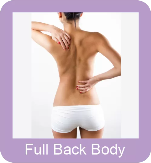 Hair Removal Full Back Body