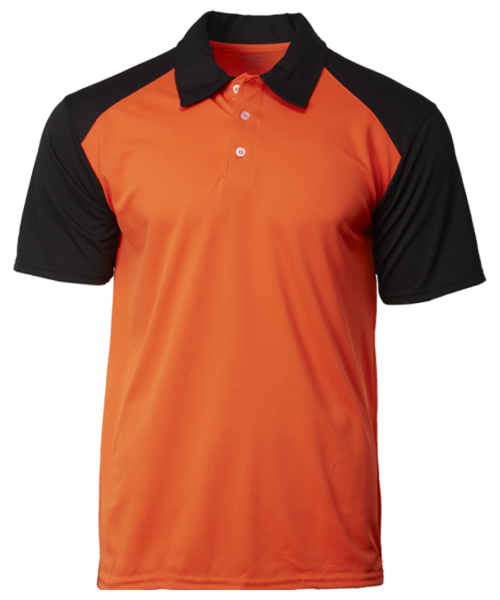 CRP 2104 Orange-Black Infinite Polo CRP 2100 CrossRunner Dry Fit Polo Shirt Johor Bahru (JB), Malaysia, Kuala Lumpur (KL), Selangor, Singapore Supplier, Suppliers, Supply, Supplies | M Sport Apparel