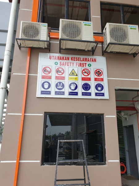 shop safety sign notice board Safety Sign & Product Selangor, Malaysia, Kuala Lumpur (KL), Batu Caves Manufacturer, Maker, Design, Supplier | CP Sign Construction
