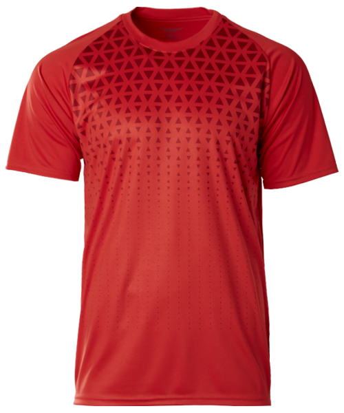 CRR 2103 Red Round Neck Tee Sublimation Shirt Johor Bahru (JB), Malaysia, Kuala Lumpur (KL), Selangor, Singapore Supplier, Suppliers, Supply, Supplies | M Sport Apparel
