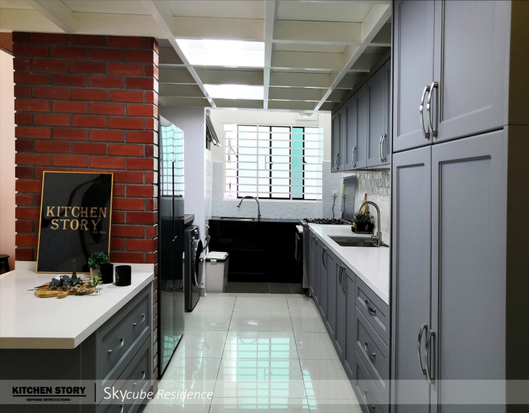 Membrane Press Series Classic Series Kitchen Cabinet Interior